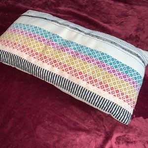 Opalhouse Colorful Embroidered Throw Pillow